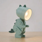 Desk Lamp | Dinosaur Design Foldable & Clip-On Warm LED
