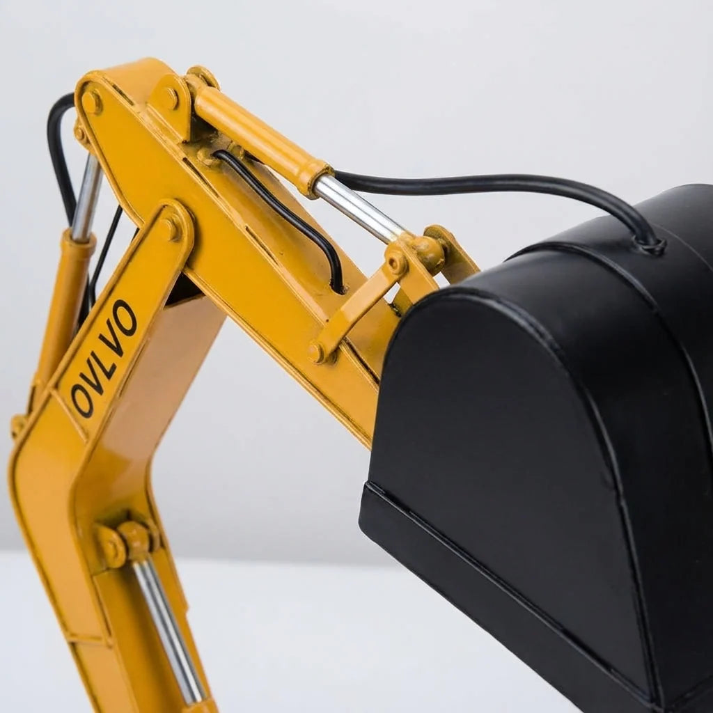 Desk Lamp | Excavator-Inspired LED & USB-Powered