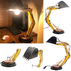 Desk Lamp | Excavator-Inspired LED & USB-Powered