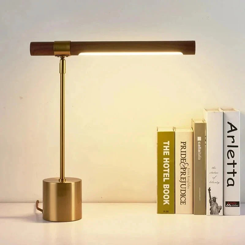 Desk Lamp | Metal Adjustable Arm & Focused Lighting