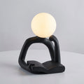 Desk Lamp | Sculptural Resin & USB-Powered Warm LED