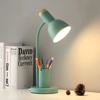 Desk Lamp | Tri-Color LED & Integrated Pen Holder