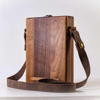 Desk Organizer | Walnut Briefcase & Leather Cover | A5