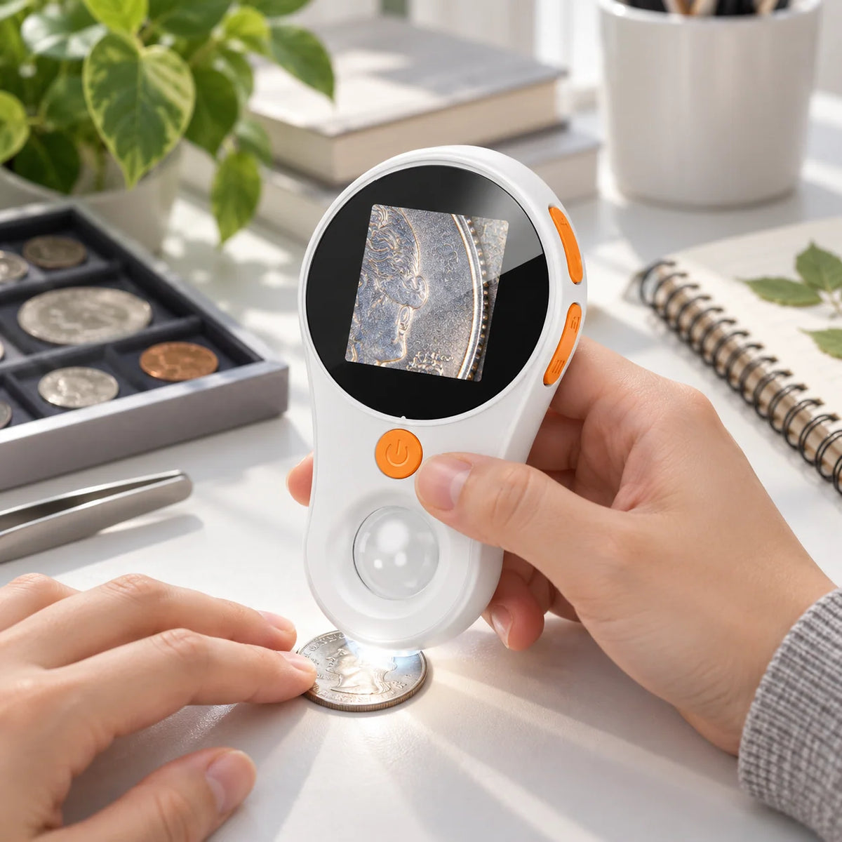 Digital Microscope | Handheld LCD Screen | 500x Magnification