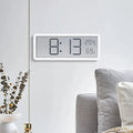 Digital Wall Clock | Bright LED Display & Climate Sensor