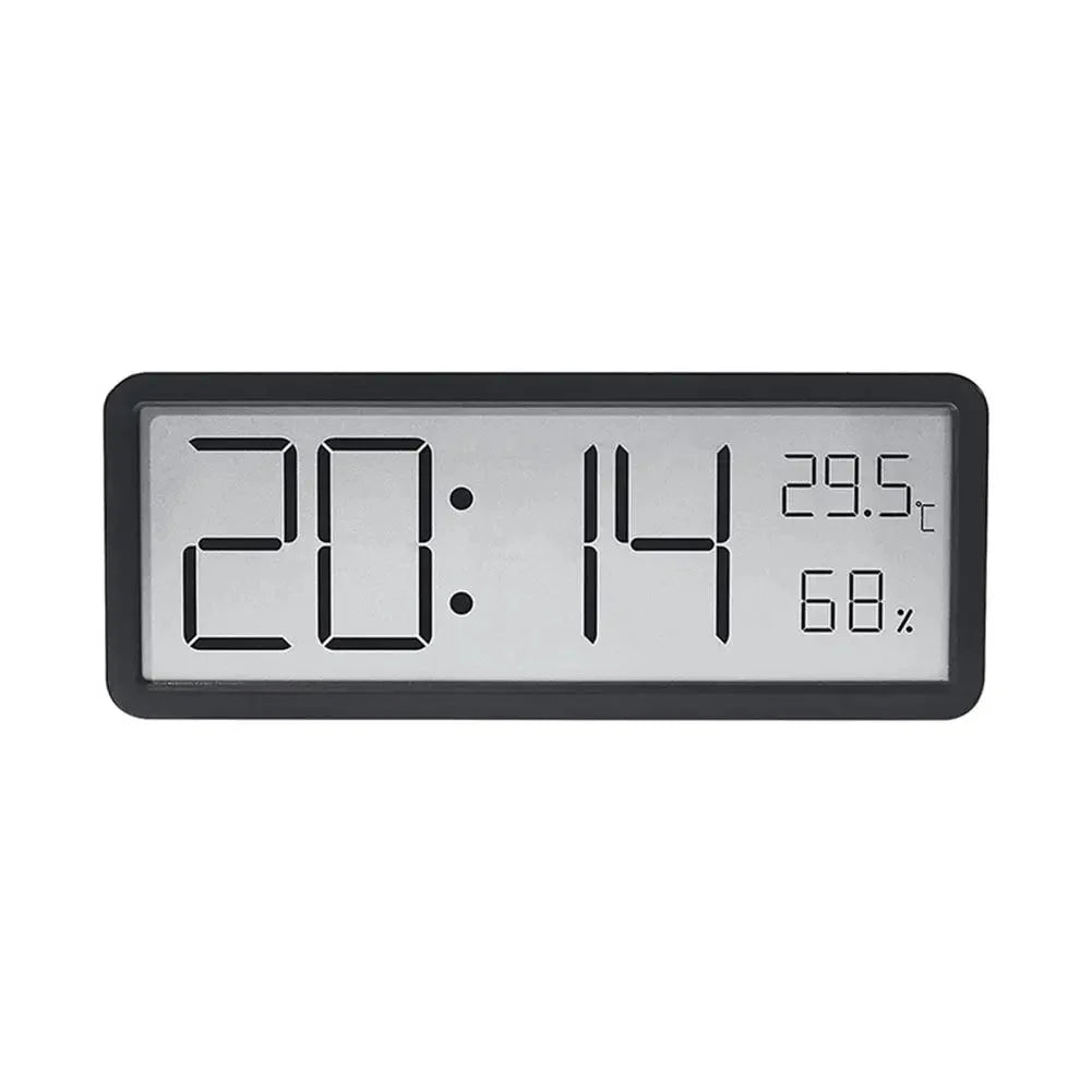 Digital Wall Clock | Bright LED Display & Climate Sensor