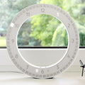 Digital Wall Clock | LED & Adjustable Brightness | 30 cm