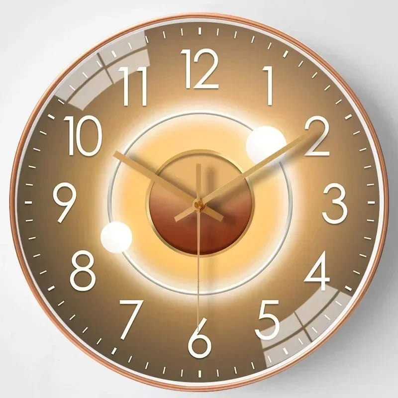 Digital Wall Clock | Silent & Elegant Design | 20 cm