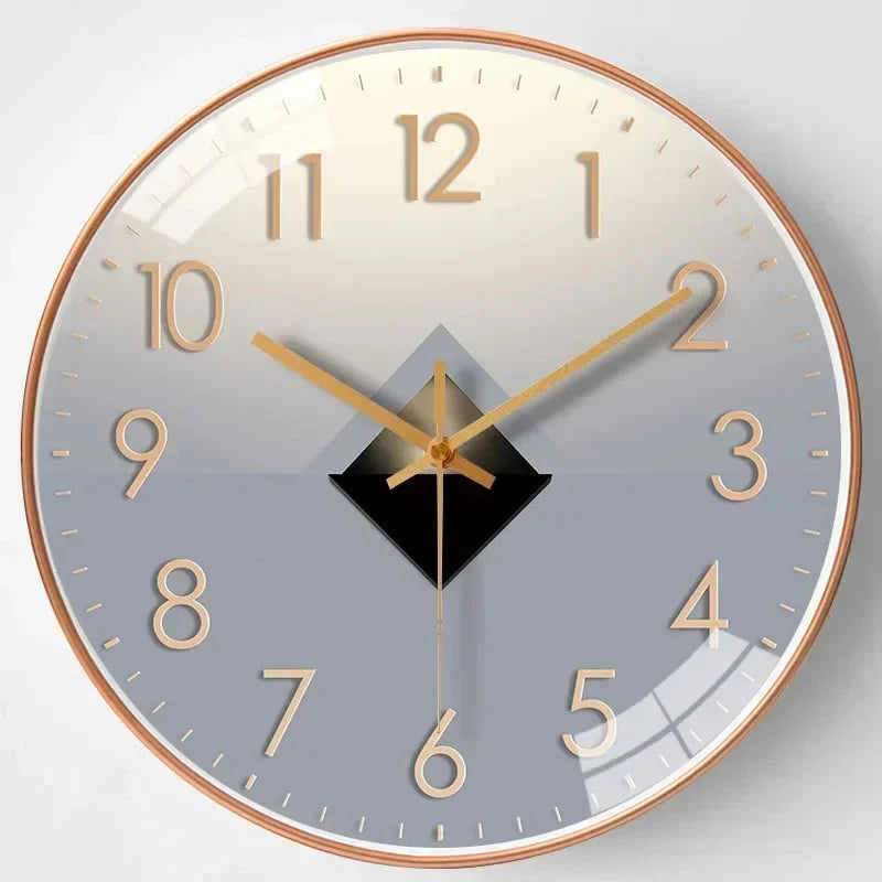 Digital Wall Clock | Silent & Elegant Design | 20 cm