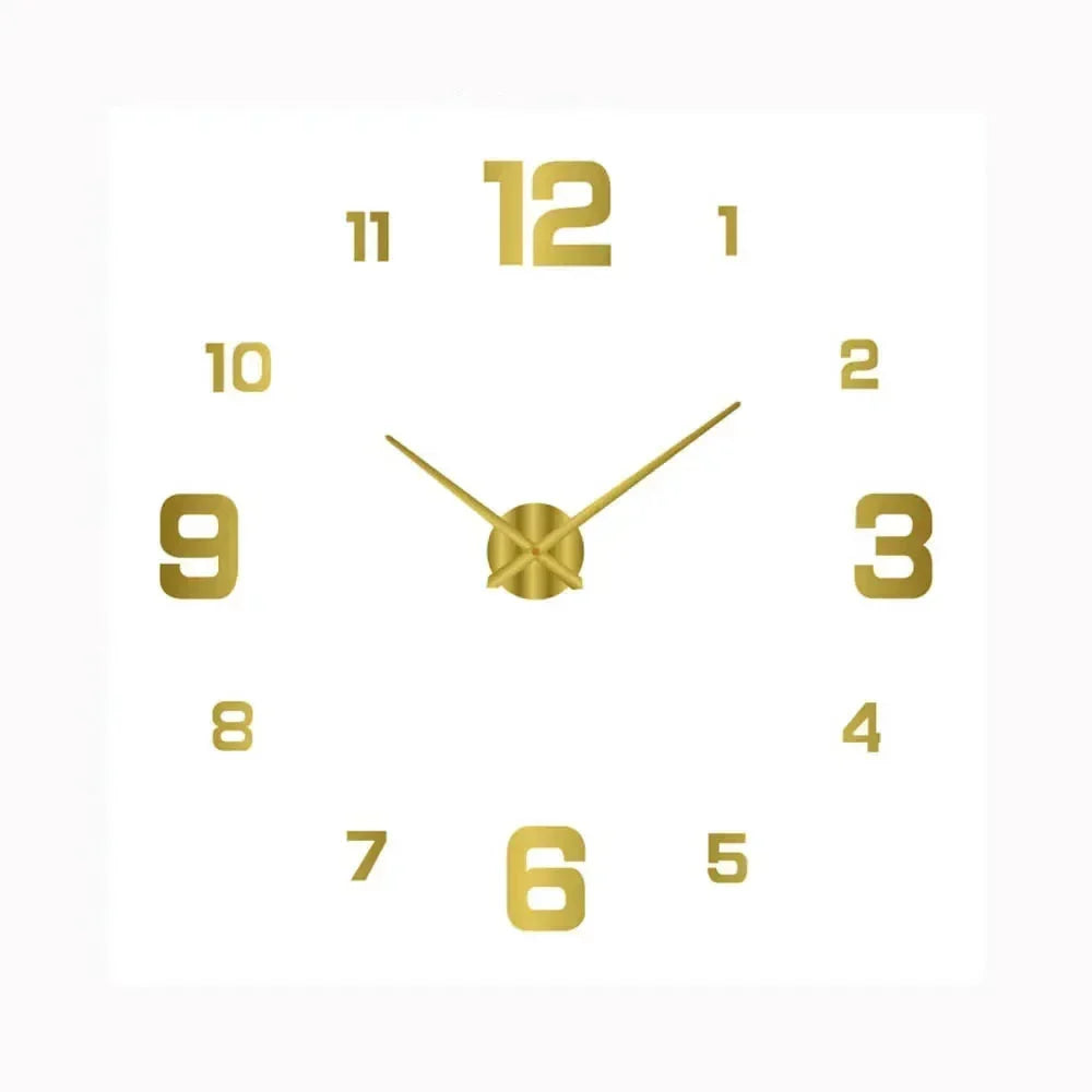 Digital Wall Clock | Silent & Elegant Design | 20 cm