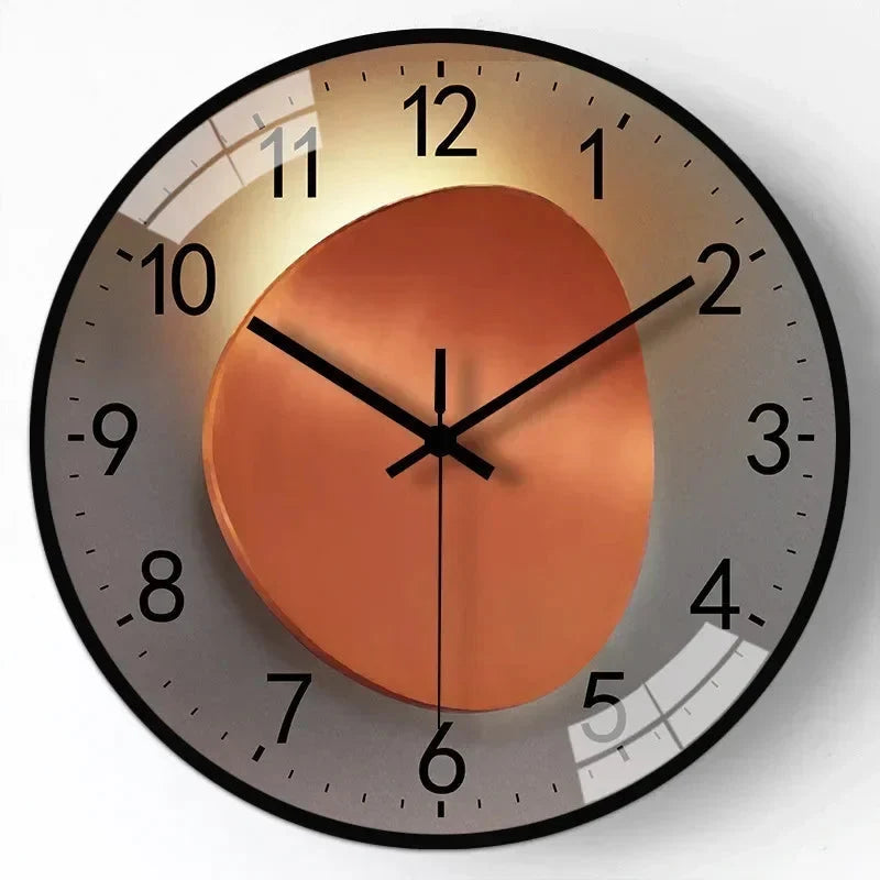 Digital Wall Clock | Silent & Elegant Design | 20 cm