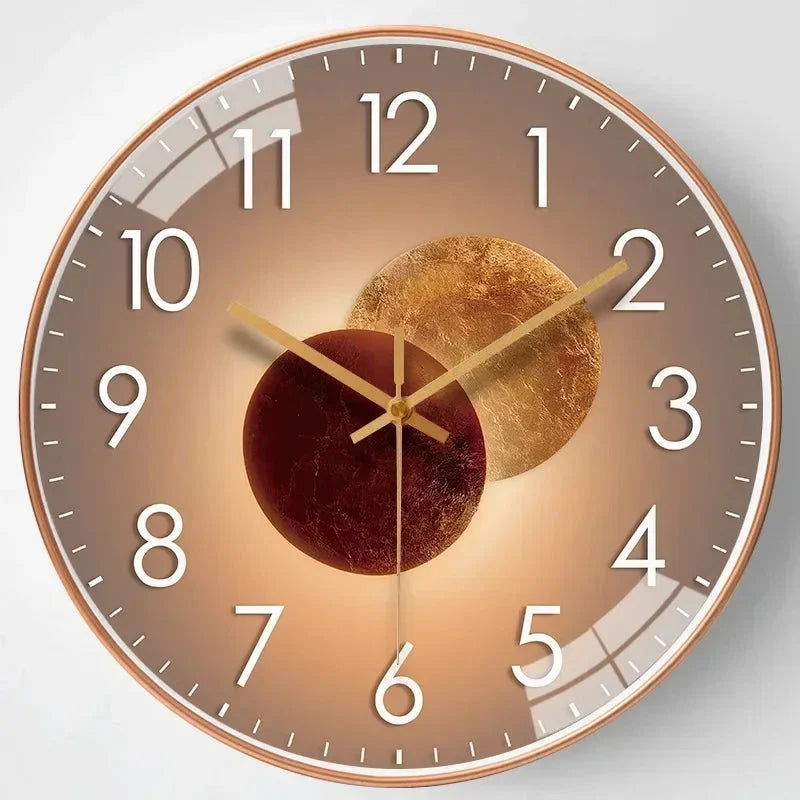 Digital Wall Clock | Silent & Elegant Design | 20 cm