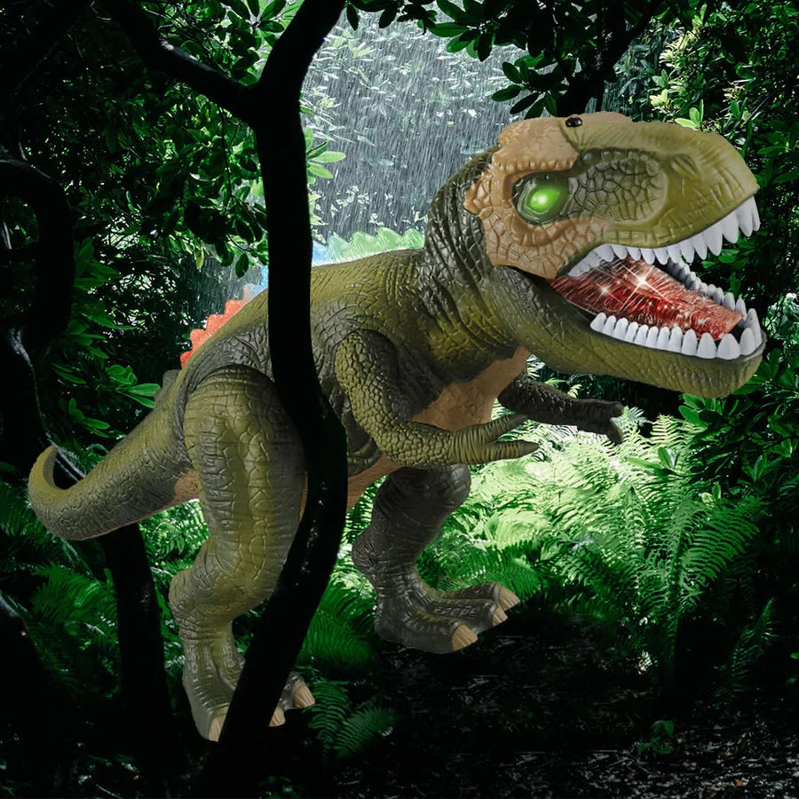 Dinosaur Toy | Remote-Controlled Walking & Roaring | USB Rechargeable