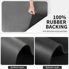 Dish Drying Mat | Quick-Drying & Highly Absorbent | 3-Layer Construction