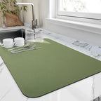Dish Drying Mat | Quick-Drying & Highly Absorbent | 3-Layer Construction