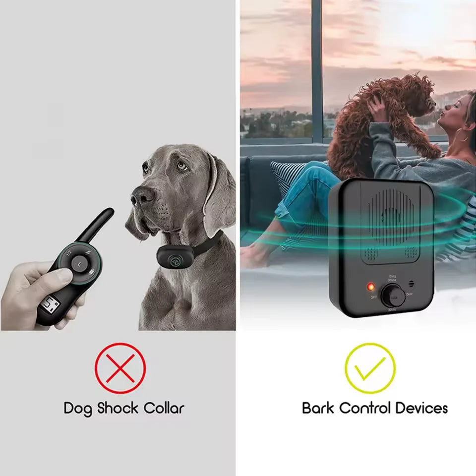 Dog Bark Stopper | Ultrasonic Bark Detection | Waterproof & Rechargeable