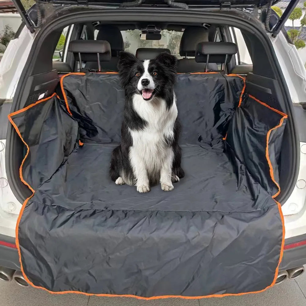 Dog Car Seat Cover | Waterproof Oxford & Non-Slip | Fits SUVs & Minivans