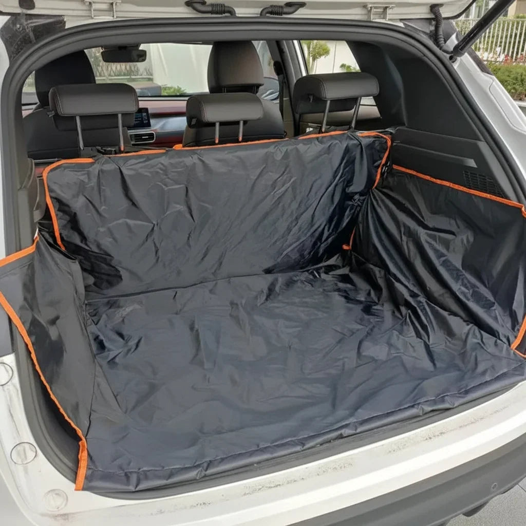 Dog Car Seat Cover | Waterproof Oxford & Non-Slip | Fits SUVs & Minivans