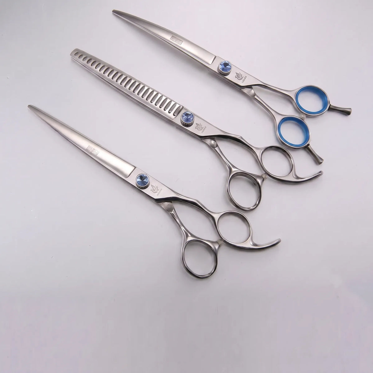 Dog Grooming Scissor Set | Stainless Steel Blades & Fine Comb | For Small Dogs