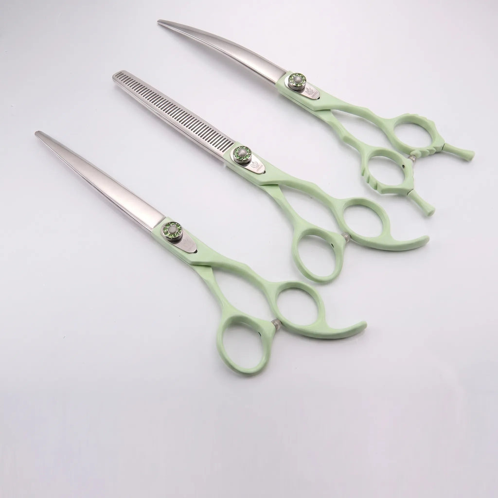 Dog Grooming Scissor Set | Stainless Steel Blades & Fine Comb | For Small Dogs