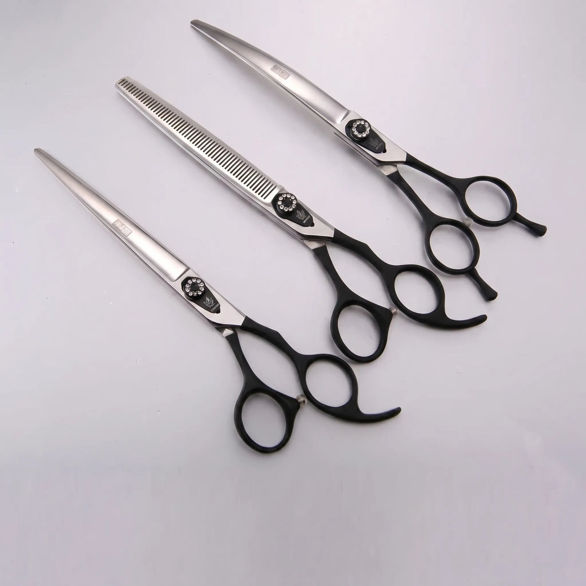 Dog Grooming Scissor Set | Stainless Steel Blades & Fine Comb | For Small Dogs