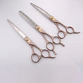 Dog Grooming Scissor Set | Stainless Steel Blades & Fine Comb | For Small Dogs