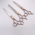 Dog Grooming Scissor Set | Stainless Steel Blades & Fine Comb | For Small Dogs