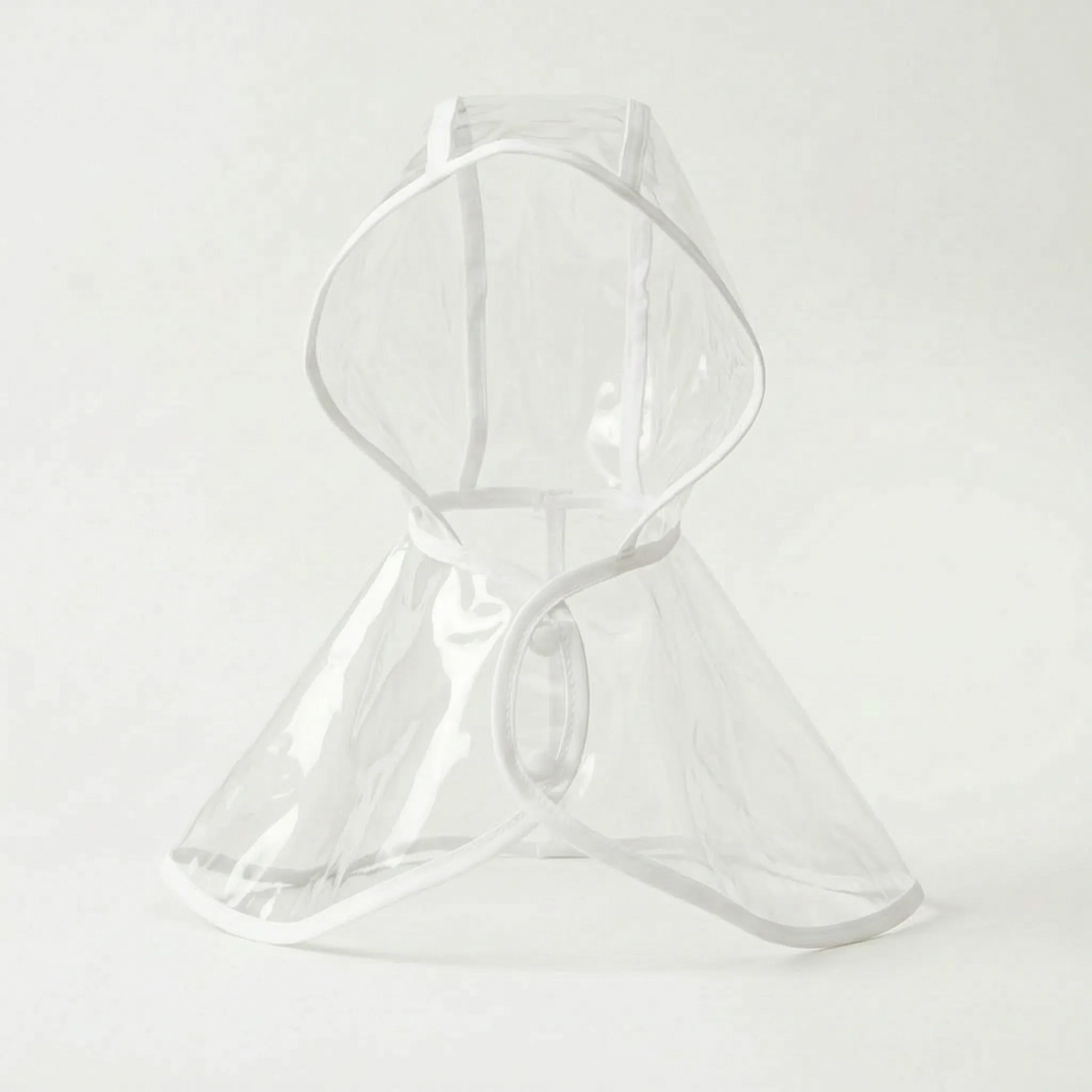 Dog Raincoat | Transparent & Waterproof | Adjustable Belly Strap