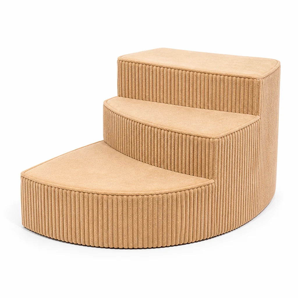 Dog Stairs | Orthopedic Foam & Non-Slip Corduroy | For Small & Medium Dogs