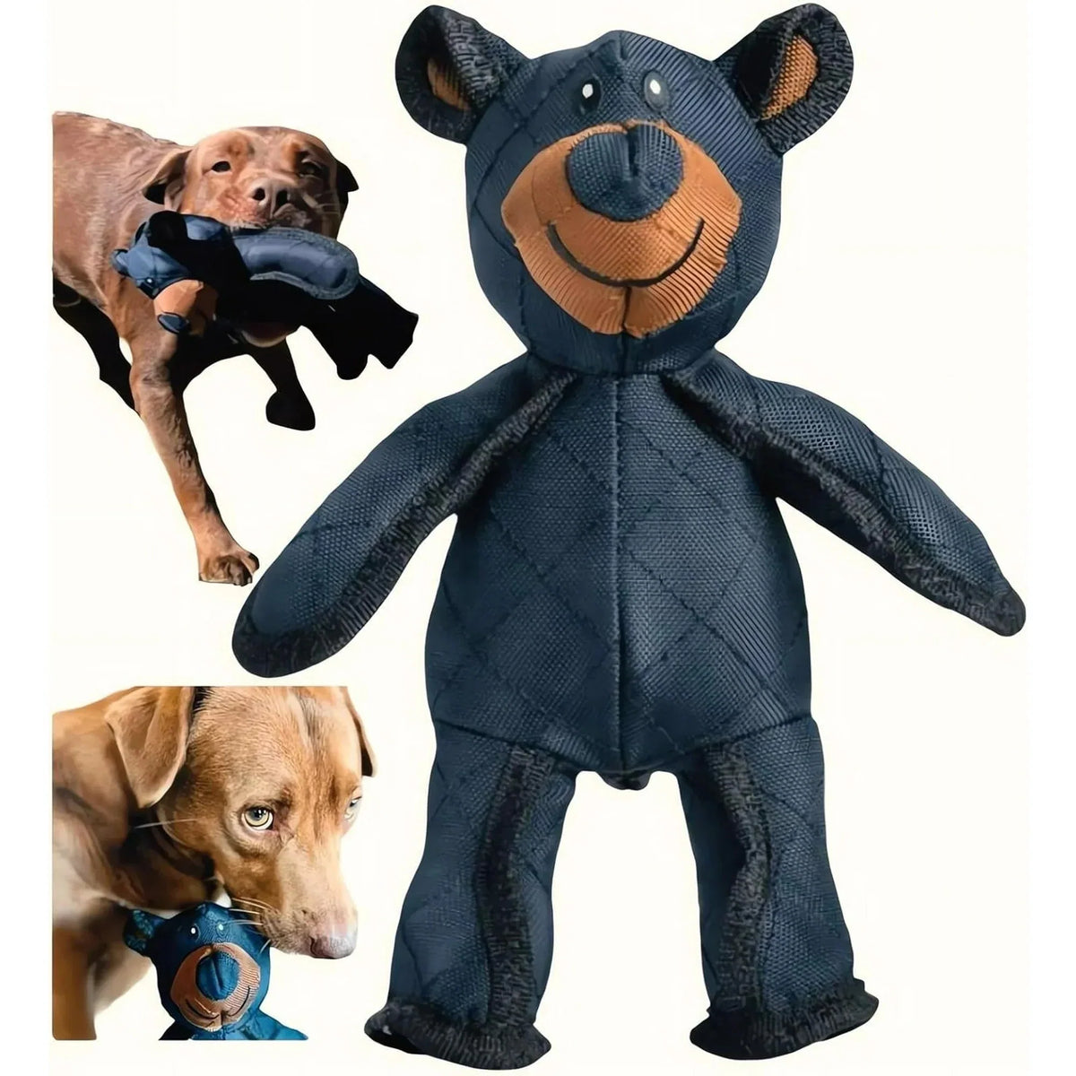 Dog Toy | Indestructible Nylon & Built-In Squeaker | For Power Chewers