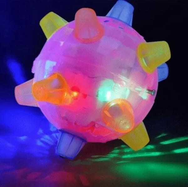 Dog Toy | LED Jumping & Non-Toxic | 13 cm