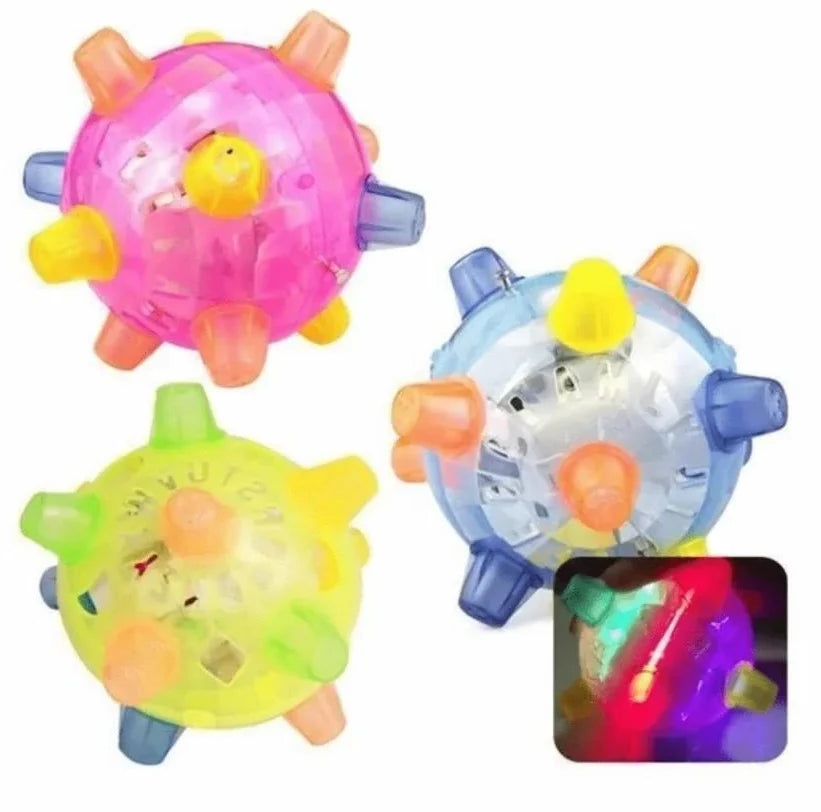 Dog Toy | LED Jumping & Non-Toxic | 13 cm