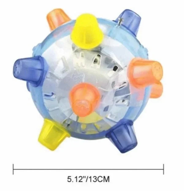Dog Toy | LED Jumping & Non-Toxic | 13 cm