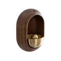 Door Chime | Wooden Magnetic & Adhesive Mount | Soft Tone