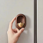 Door Chime | Wooden Magnetic & Adhesive Mount | Soft Tone