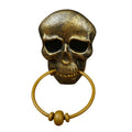 Door Knocker | Realistic Skull & Weather-Resistant Plastic | Approx. 16 x 14 cm