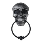 Door Knocker | Realistic Skull & Weather-Resistant Plastic | Approx. 16 x 14 cm