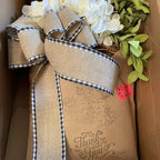 Door Wreath | Handmade Wicker & Silk Flowers