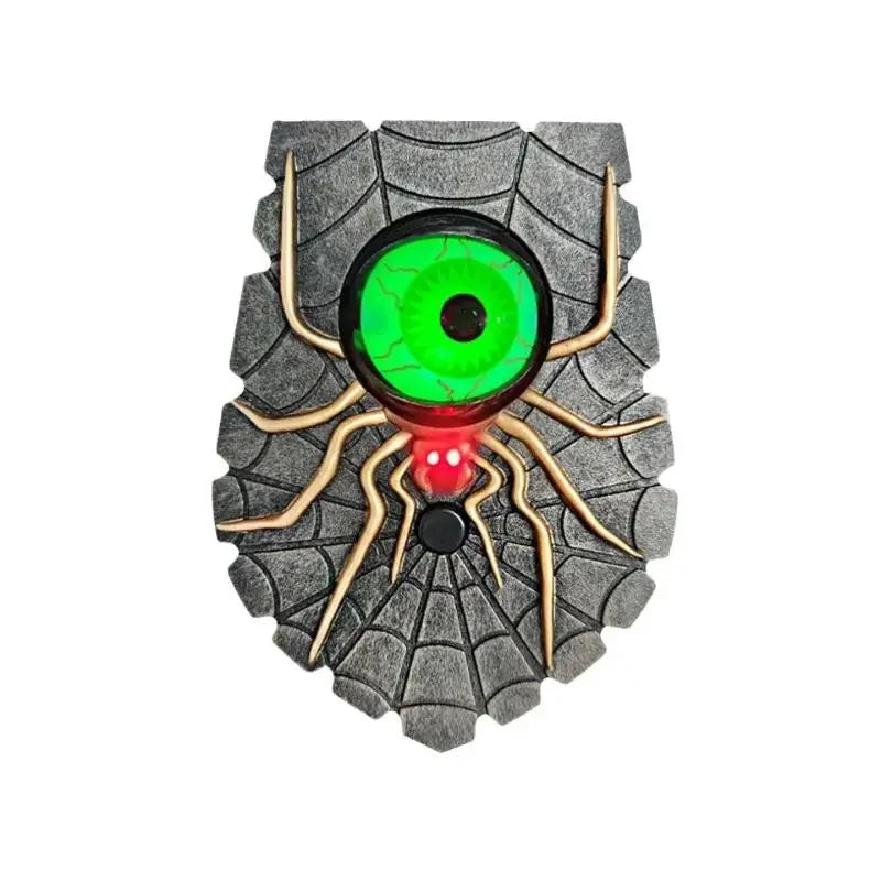 Doorbell | Glowing Rolling Eye & Eerie Sounds | Adhesive Mount