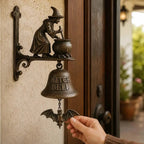 Doorbell | Witch Motif & Weatherproof Metal