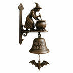 Doorbell | Witch Motif & Weatherproof Metal