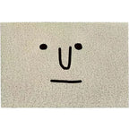 Doormat | Polyester Surface & Non-Slip Rubber Backing | Emoji Design