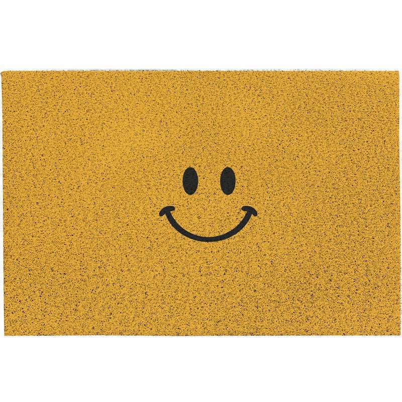 Doormat | Polyester Surface & Non-Slip Rubber Backing | Emoji Design