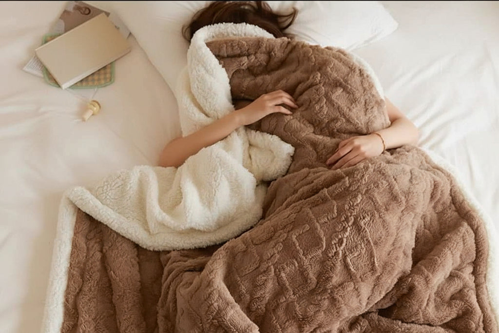 Double-Sided Lambswool Blanket