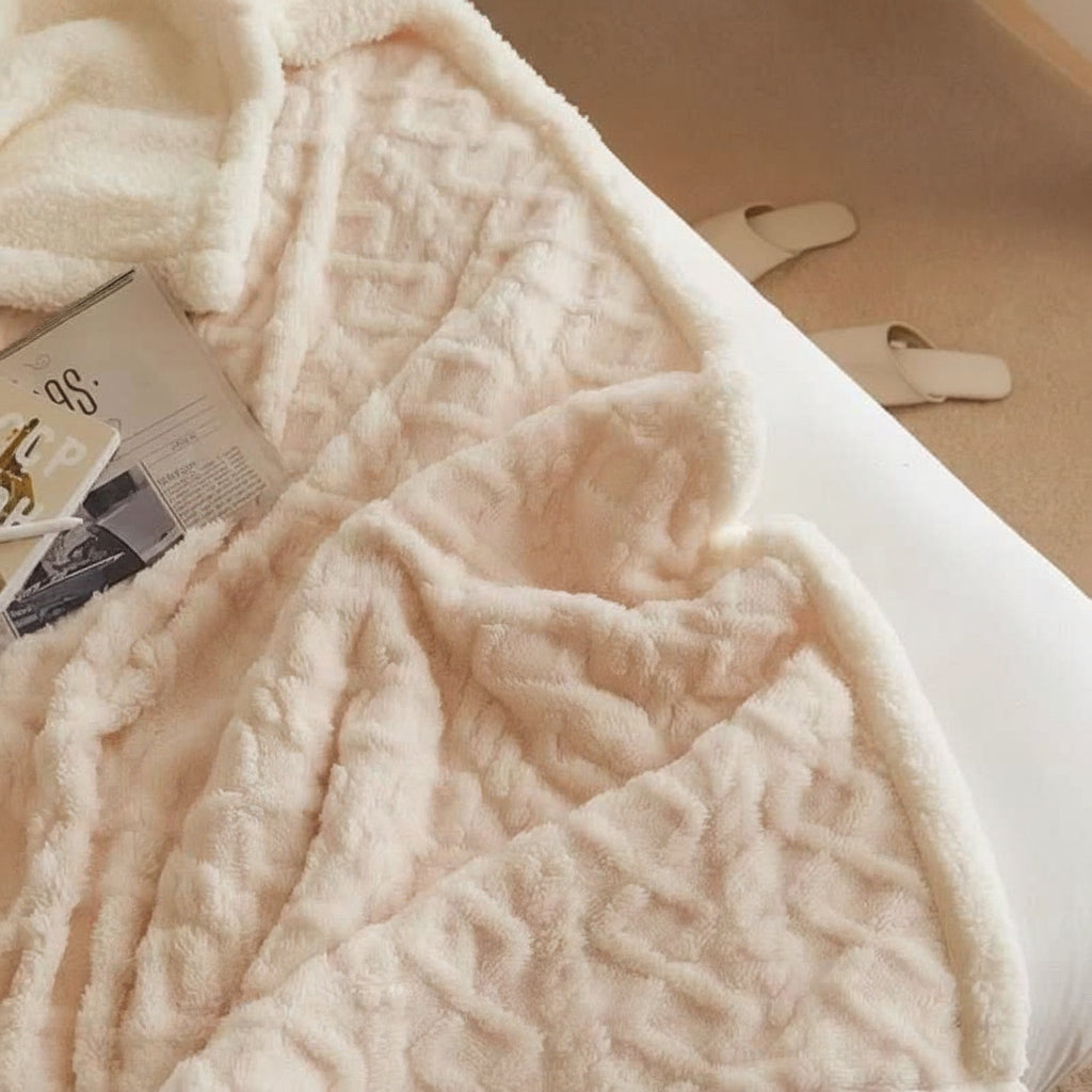 Double-Sided Lambswool Blanket