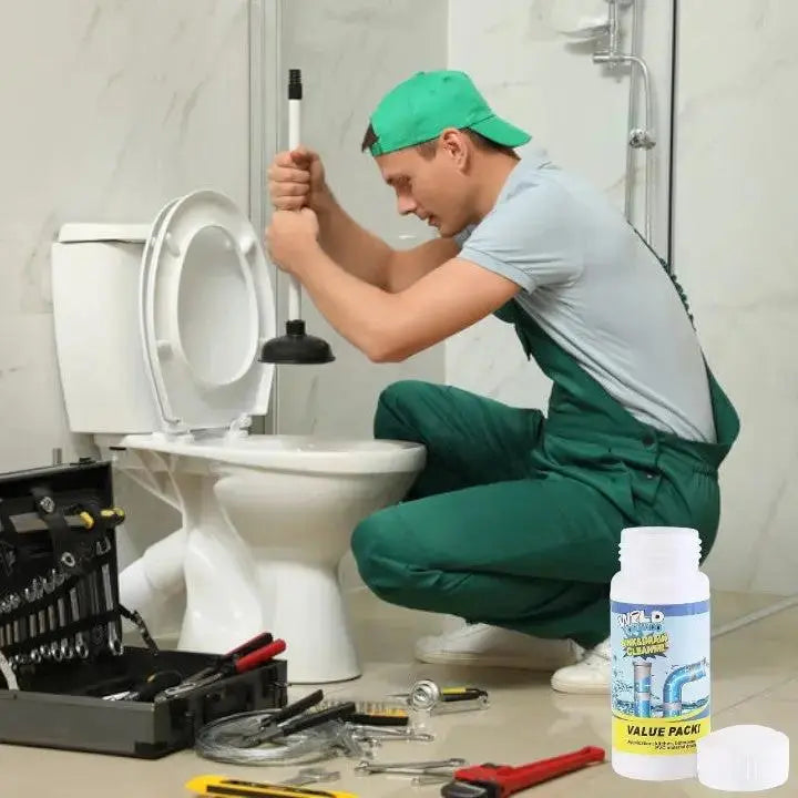 Drain Cleaner Powder | Fast-Dissolving & PVC-Safe | 110 g