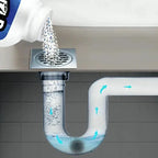 Drain Cleaner Powder | Fast-Dissolving & PVC-Safe | 110 g