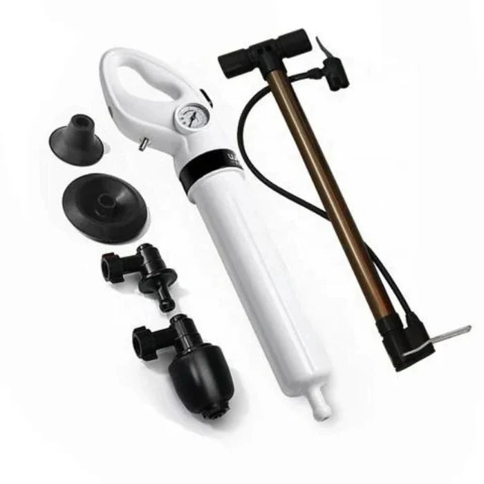 Drain Unblocker | High-Pressure Air Blast | Chemical-Free & Compact