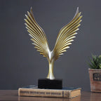 Eagle Sculpture | Resin Majestic Wings | 22 x 33 x 9.5 cm