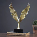 Eagle Sculpture | Resin Majestic Wings | 22 x 33 x 9.5 cm